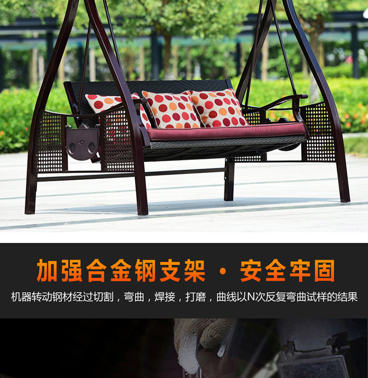 Xích đu ngoài trời tổ chim treo giỏ ban công đôi nôi ghế nhà vườn treo ghế phòng khách đồ nội thất sân vườn ghế mây ngoài trời