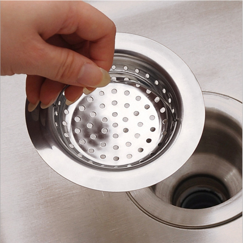 Vanaffairs cistern Kitchen Sink filter Net leakage water down water drain Stainless Steel Sink septuff mesh Vegetable Basin Netting Drain