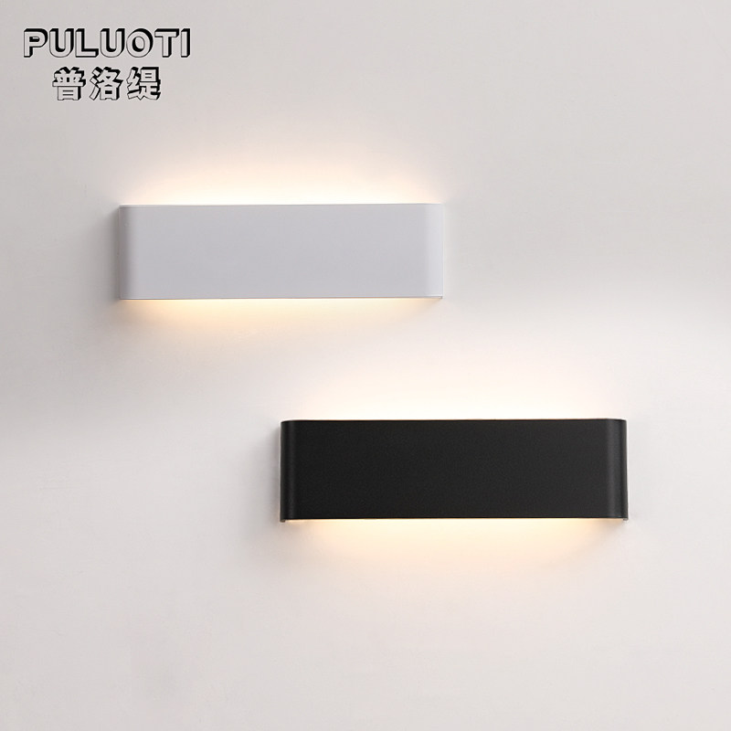 Proti led bedside wall lamp bedroom modern minimalist interior decoration wall lamp strip lamp powder room wall lamp