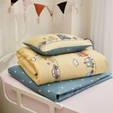 Одеяло для детского сада, хлопковый комплект, детский пододеяльник для кроватки для сна, 3 предмета, постельные принадлежности