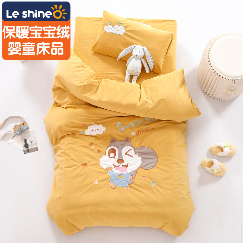 Baby Quilt Winter Kit Kindergarten Quilt Three Piece Set Baby Nap Little Quilt Crib Product Six Piece Set