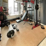 Ковер для спортзала для домашнего использования, спортивные гантели, увеличенная толщина