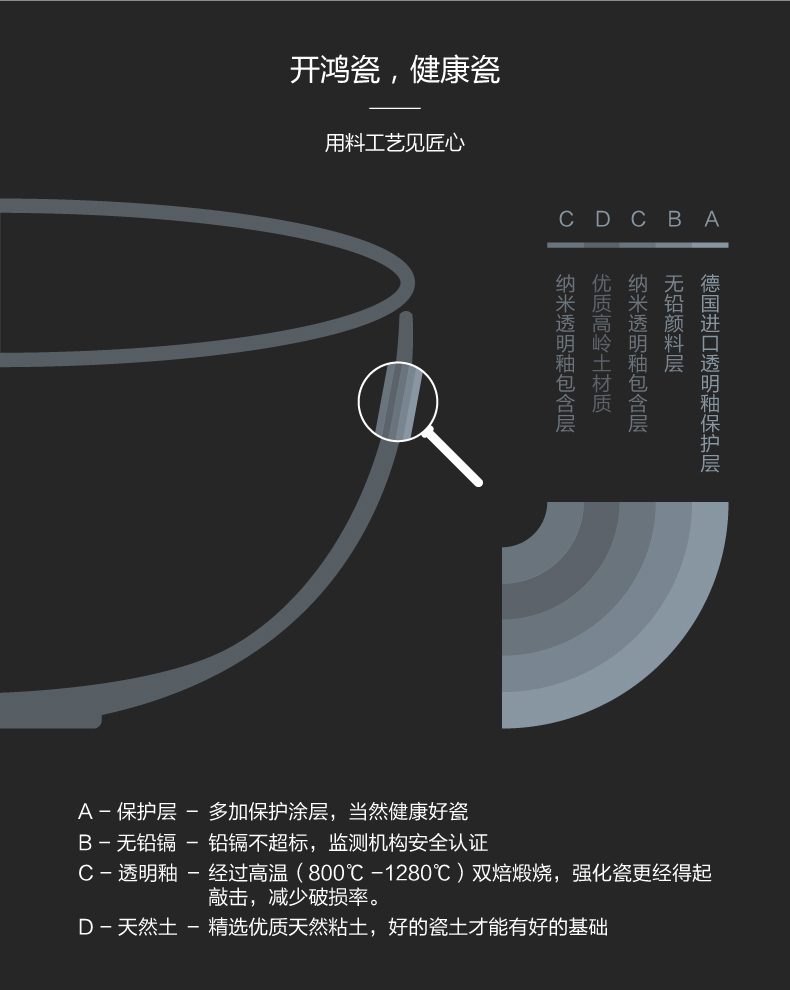 Japanese dishes suit contracted dishes home eat rice bowl ceramic tableware chopsticks (composite plates