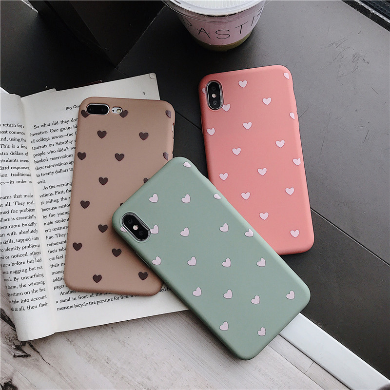 Mei ins trà xanh đơn giản chút tình yêu nova4 Huawei vỏ điện thoại mate20 P20 silicone pro bên bao gồm tất cả tính cách nova3 nova2s thả sức đề kháng vinh quang 109 mate10 vỏ mềm bảo vệ tay - Phụ kiện điện thoại di động phụ kiện điện thoại giá sỉ