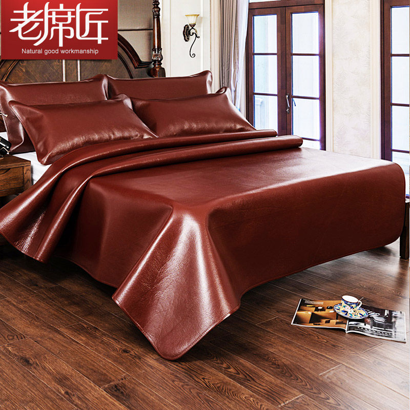 Old Tanner cool high-end household header chip soft-ray naturally folded buffalo leather three pieces of bull leather
