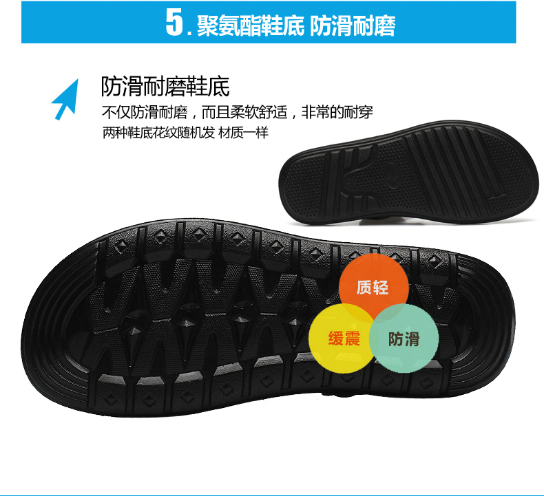 Giày nam mùa hè mới sandal và dép da phiên bản Hàn Quốc của giày đi biển thoáng khí mùa hè Giày da nam đôi thông dụng giày lười nam