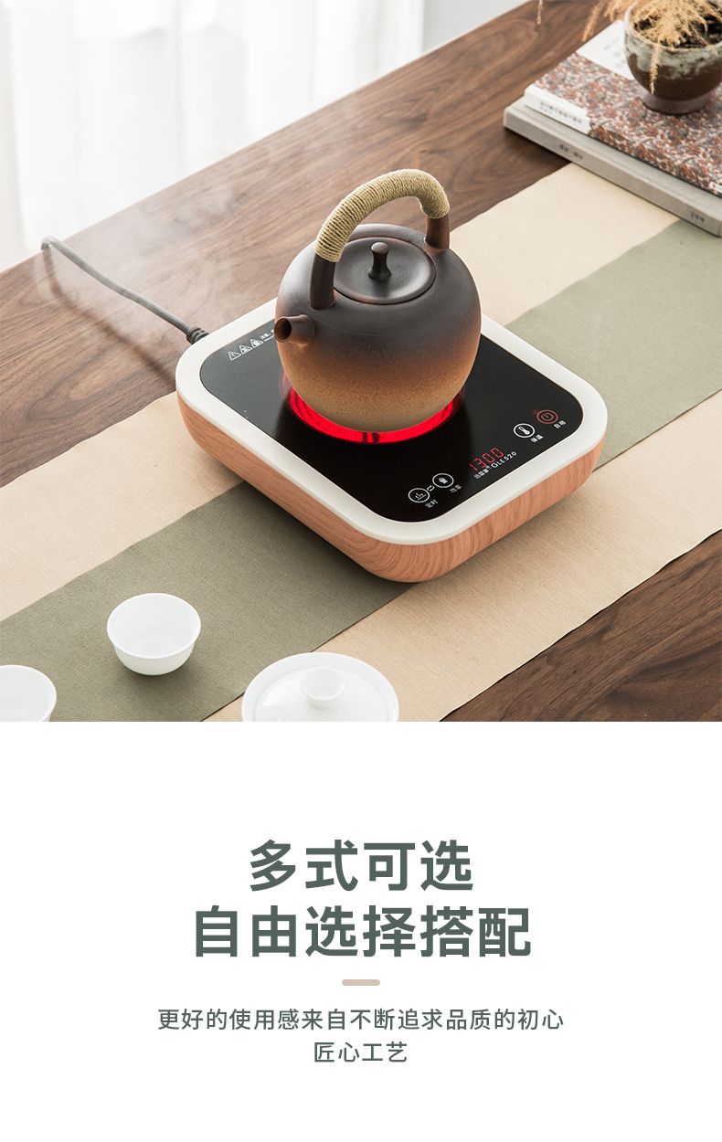 Home tea ceramic electric TaoLu flame'm earthen POTS girder kettle pot to boil tea, large capacity large restoring ancient ways