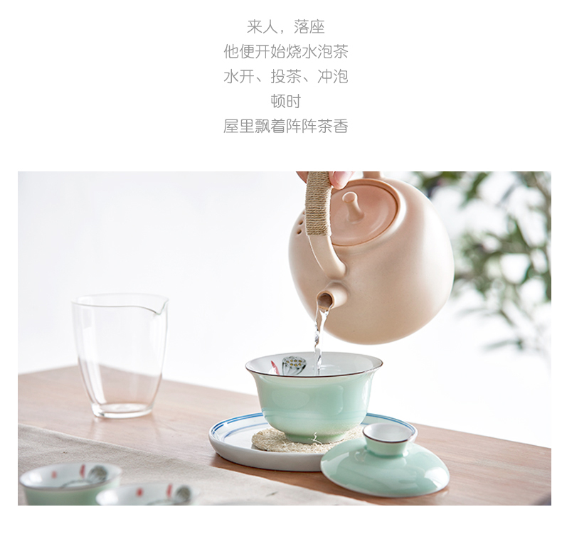 Ceramic kung fu tea kettle boil tea device girder high - capacity teapot large fire electricity TaoLu Ceramic POTS