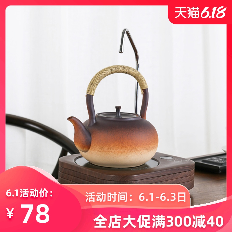 Household electrical TaoLu "bringing water machine high temperature ceramic coarse TaoNai kettle boiling kettle girder of the big pot of combined packages