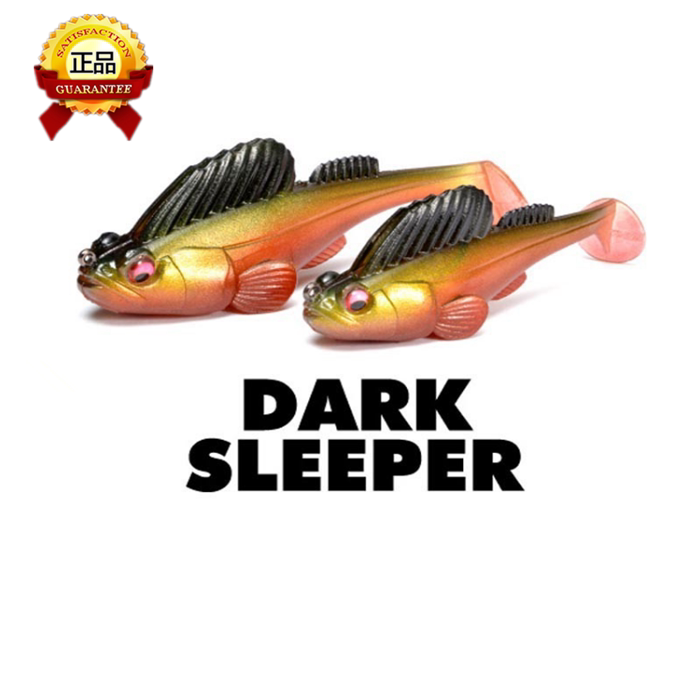 Japan Megabass DARK SLEEPER10 5g 14g 21gT tail pack Lead Soft Fish Bass Luja Bait