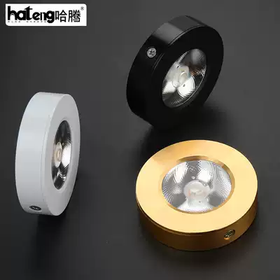 Simple modern led double head cob ceiling light background wall jewelry store wine cabinet clothing store ultra-thin light