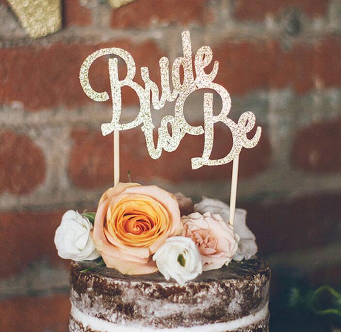 New Arrivals European Style Brides-to-be Bachelor Party Birde To Be Cake Insert Birthday Party Decoration