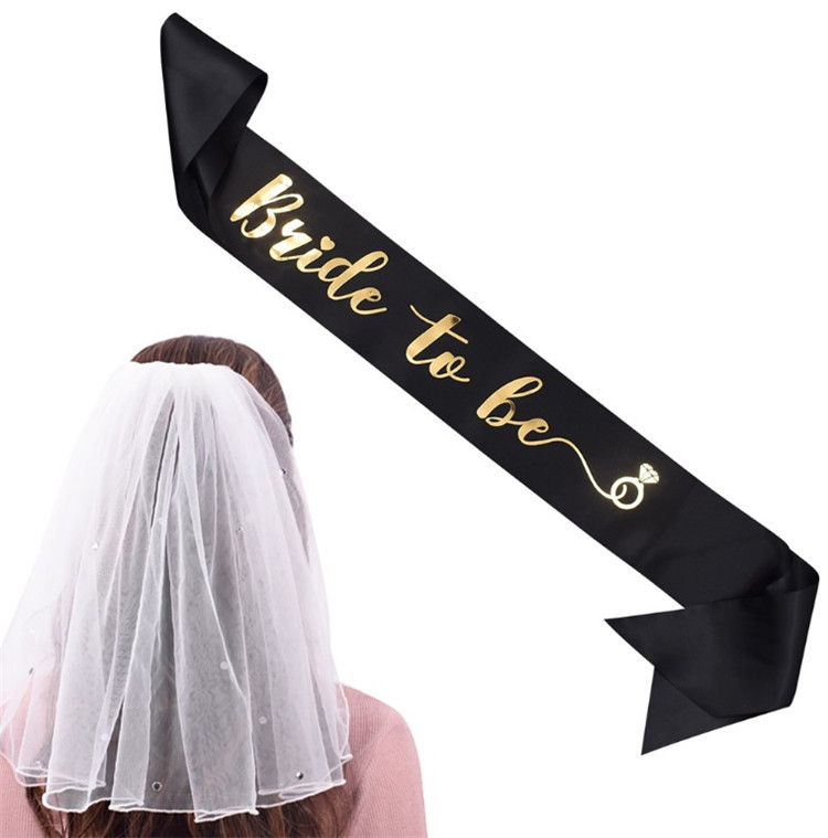 Bride-to-be Gift Rig BRIDE TO BE Bachelorette Party Wedding Party Bridal Accessories Maiden Decoration Photoshoot