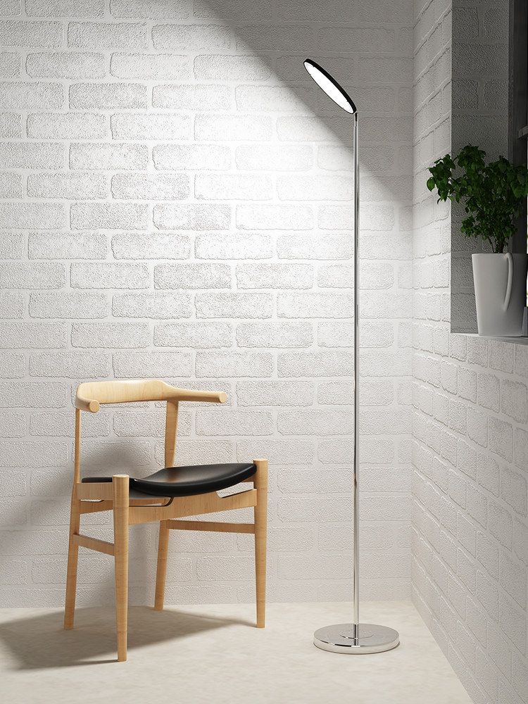 Eye protection reading floor lamp LED intelligent remote control Tmall elf bed head study bedroom ins wind vertical table lamp