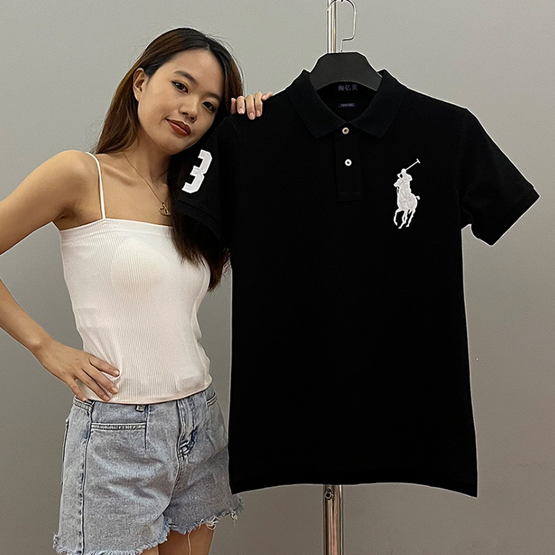 Taoyibei High-End Quality Short-Sleeved T-Shirt, Pure Cotton, Collared American-Style Top, Large Logo Embroidery, Summer Men's Polo Shirt Taoyibei High-End Quality Short-Sleeved T-Shirt, Pure Cotton, Collared American-Style Top, Large Logo Embroidery, Summer Men's Polo Shirt