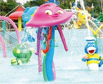 Water Park water play sketch water shower mushroom glass fiber reinforced plastic swimming pool equipment Water Water Slide water village facilities