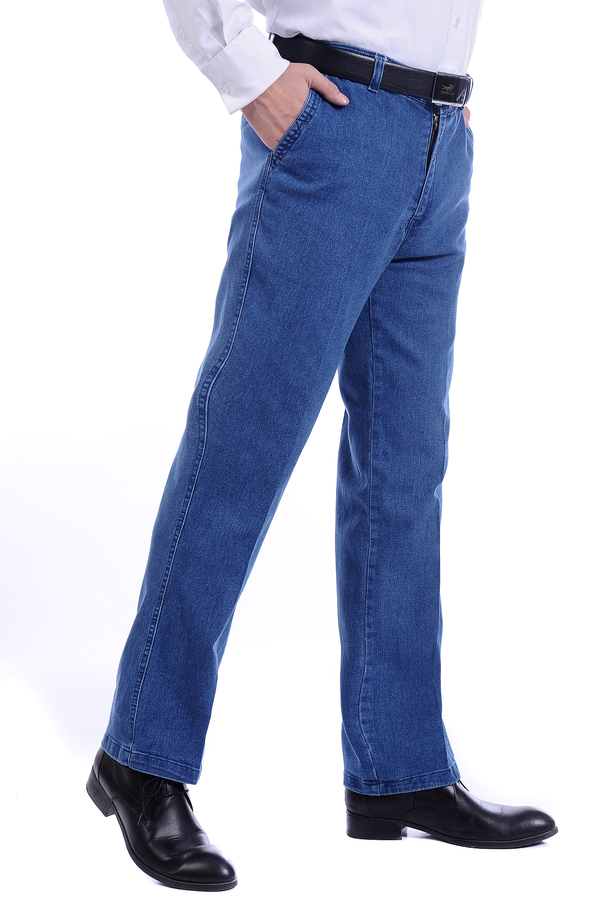 Jeans pour personne âgée droite en vrac en coton pour automne - Ref 1469025 Image 52