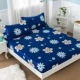 Giường cotton giường đơn 1,5 / 1,8 m Giường bọc nệm Simmons hoạt hình trải giường bằng vải bông chống trượt