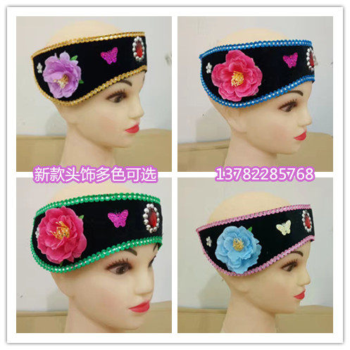 Drama opera stage dance performance props headdress old lady headband wig accessories supplies - Taobao