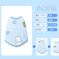 Синий кролик, принт