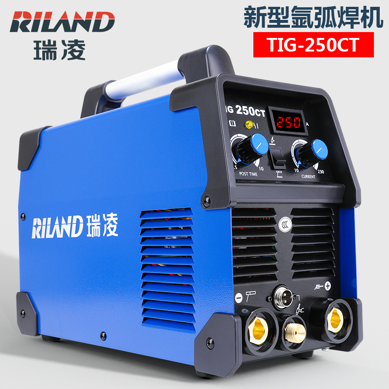 Ryling Argon Arc Welding Machine TIG-200 250CT Stainless Steel Inverter DC 220V Dual-use Argon Arc Industrial Welder
