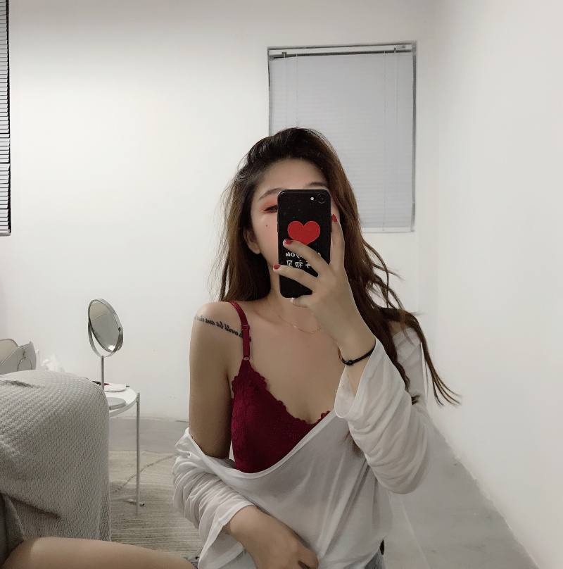 Sexy ren làm đẹp trở lại quấn ngực Joker đáy vest mà không có vòng thép áo ngực tập hợp với ngực pad ống đồ lót hàng đầu áo 2 dây