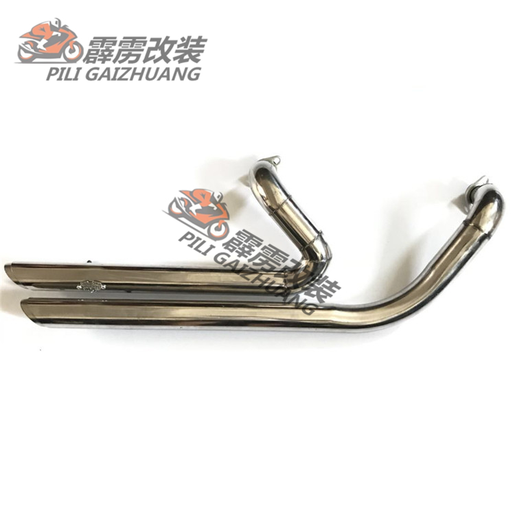 Xe máy Lifan V16 LF250-D sửa đổi ống xả VH với vỏ bọc cá tính và móng guốc gió Harley đẹp - Ống xả xe máy ốp pô xe vision