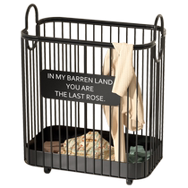 Dirty clothes storage basket dirty clothes basket bathroom clothes artifact bathroom laundry basket household dirty clothes rack
