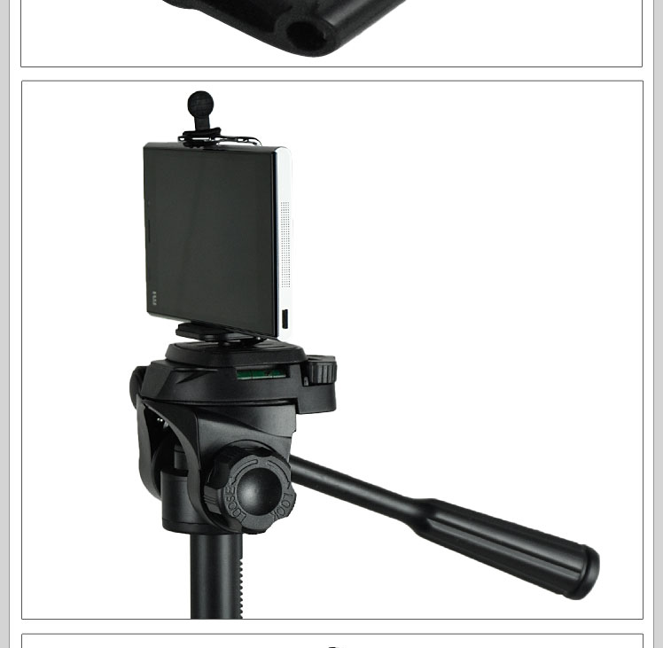 điện thoại phổ thông chân bộ chuyển đổi điện thoại chụp ảnh tự sướng camera vật giữ que kẹp khung camera PTZ cố định - Phụ kiện điện thoại di động phụ kiện điện thoại