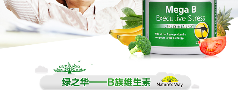 澳洲NaturesWay复合维生素B族200粒维他命VB男性护肝缓解熬夜疲劳 家庭保健 第6张 澳洲NaturesWay复合维生素B族200粒维他命VB男性护肝缓解熬夜疲劳 家庭保健 第6张