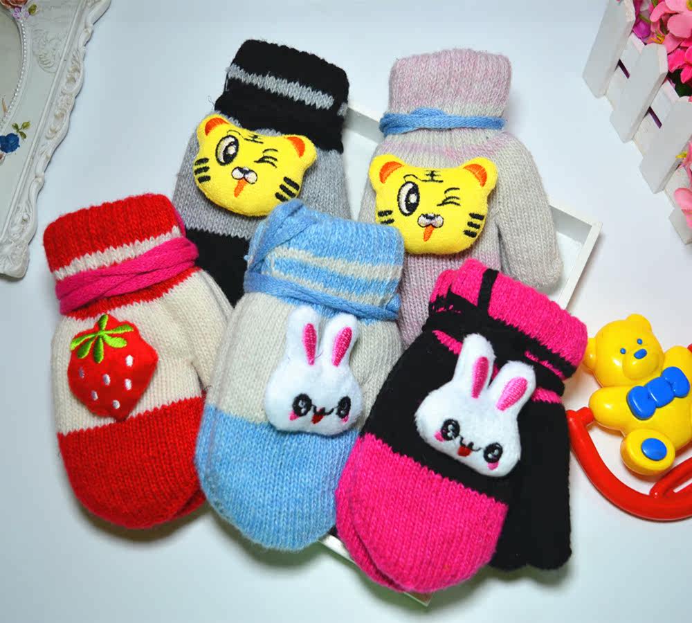 Gants pour enfants en cachemire - Ref 2146836 Image 21