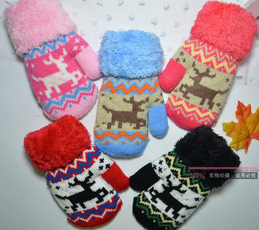 Gants pour enfants en cachemire - Ref 2146750 Image 6