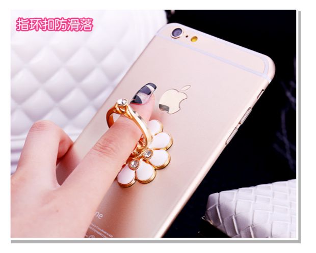 Điện thoại di động khóa vòng khóa vòng đeo kim loại dán Apple 8 Huawei nói chung kim loại từ khóa lười nam và nữ vivo Apple X phụ kiện vòng đa chức năng gọi flash siêu mỏng - Nhẫn nhẫn cưới cartier