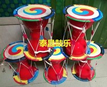 Manufacturer direct sales North Korean drum long drumbeat drum pull rope drum performance Props Dance Props Performance Drum Fine Waist Drum