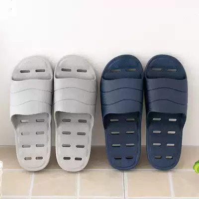 Bathroom slippers wholesale Four Seasons dressing room hollow bath non-slip Hotel Hotel plastic sandals shoes men and women Summer