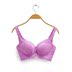 womens đồ lót đơn trong nước Bra không vòng thép bốn hàng khóa tập áo ngực WX6038. 