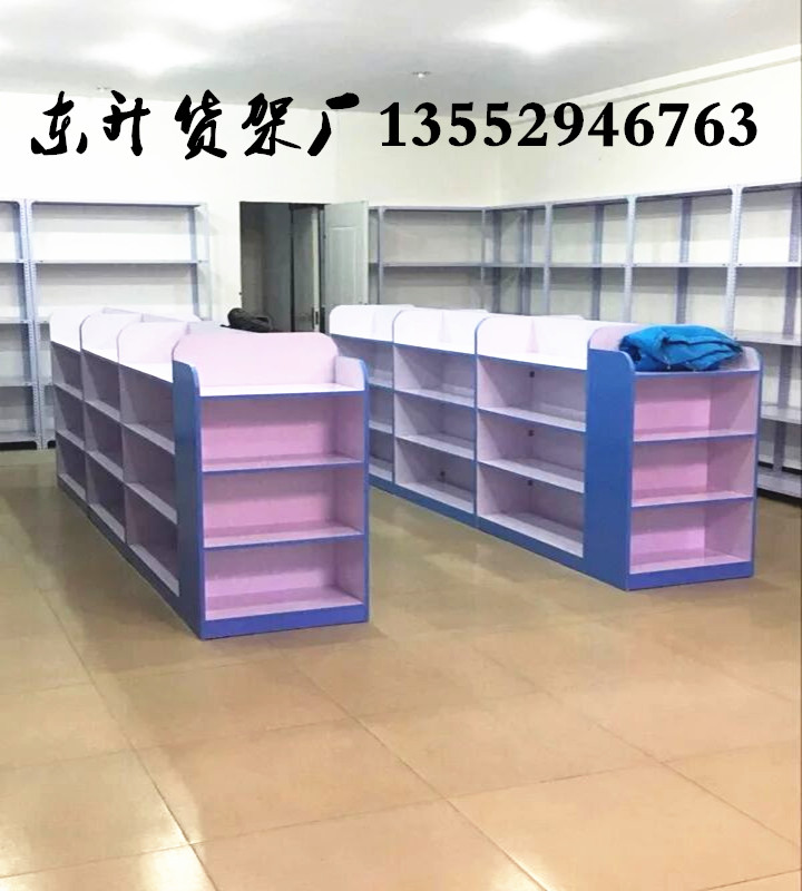 Trung tâm mua sắm bằng gỗ tủ giày bà mẹ và cửa hàng trẻ em kệ trưng bày tủ giày một mặt trẻ em trong đảo tủ đồ chơi sản phẩm tủ bên tủ sách