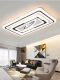 Master Bedroom Lamp, Simple Modern Living Room Lamp, Rectangular Household Room and Dining Room Set, Led Ceiling Light Fixture Combination