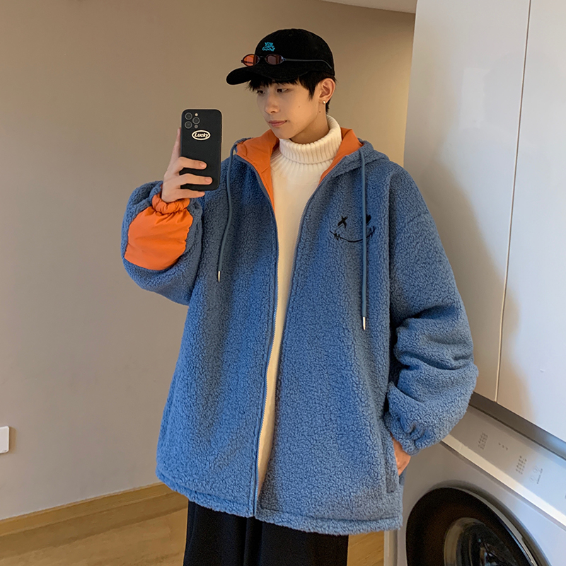 男士秋冬羊羔绒新宠：时尚与保暖并存的多功能外套🧥