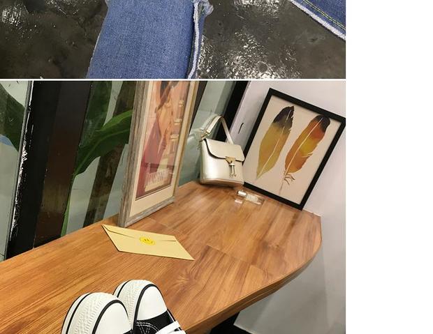 Giày nữ màu đen thuần khiết 2018 Giày vải cao cấp nữ tăng phiên bản Hàn Quốc của giày đế dày đế dày công sở tất cả giày màu đen giầy da nữ