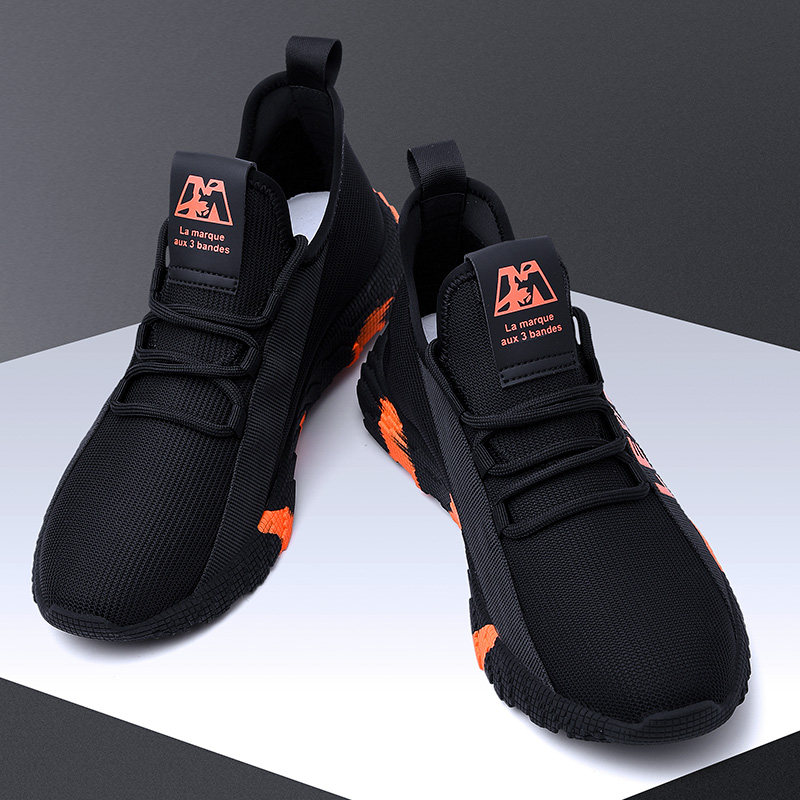 Trendy brand 2022 spring and summer new men's shoes Korean version breathable shoes all-match casual sports shoes men's fashion running shoes