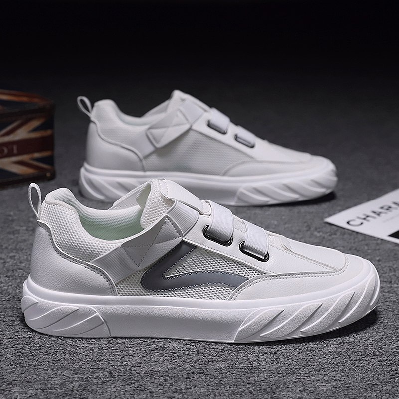 Tide 2023 new stylish small white shoes men and Korean edition of summer breathable casual canvas shoes men's shoes