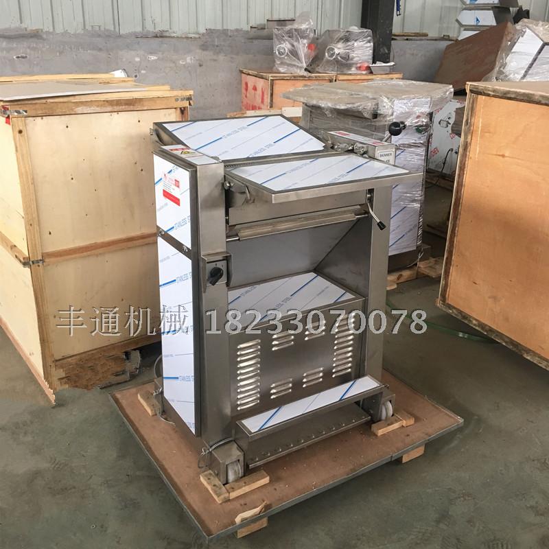 Peeling machine white strip pork pedaling machine stainless steel grilled pork skin machine commercial automatic meat green peeling machine new products