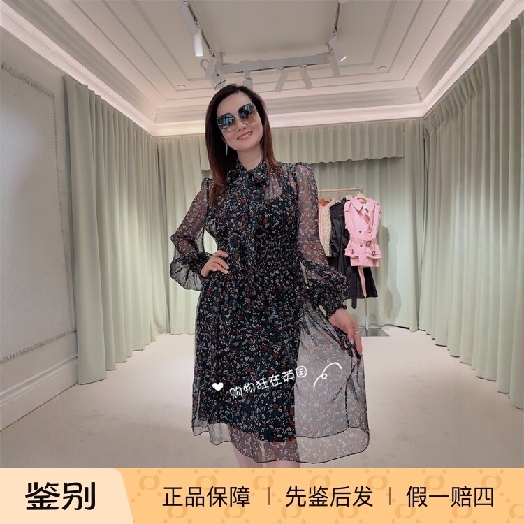 26 Summer Sale Season Burberry Women's Ribbon Long Sleeve Floral Dress 81175971 26 Summer Sale Season Burberry Women's Ribbon Long Sleeve Floral Dress 81175971