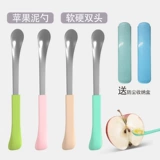 Apple, детская ложка из нержавеющей стали, нержавеющая сталь AISI 304