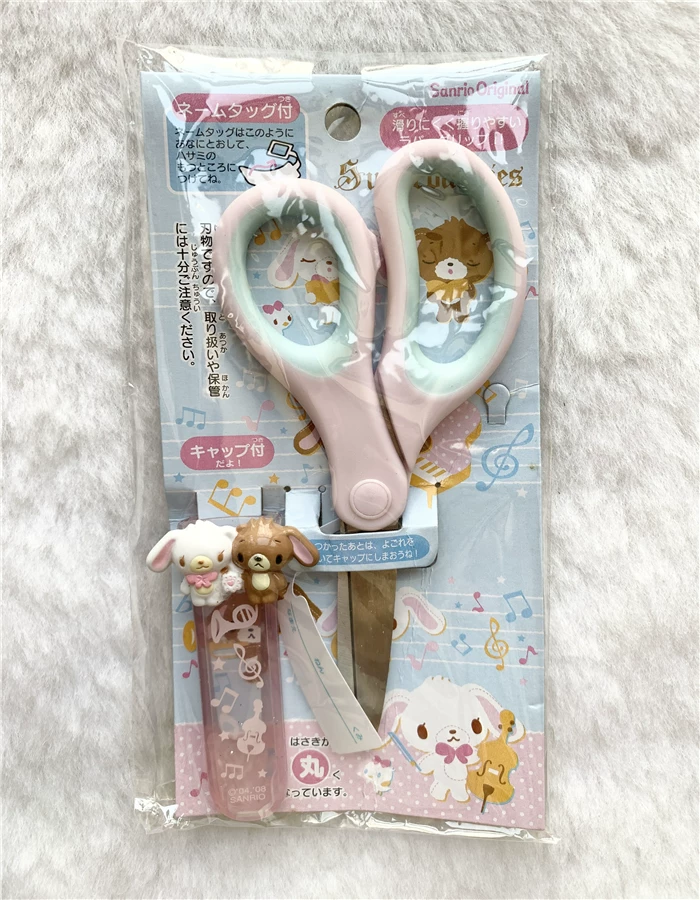 Экстинкшн 2008 Санрио Sugarbunnies Десерт Десерт Кролик Вос серия Ножницы