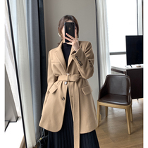 Gotco custom card with its color fur woman 2020 autumn and winter new high-end temperament a short fur suit jacket