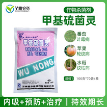 Wu Nongshang et al. 70% Metotrol methyl thionitendazole powdery mildew sheath blight black spot fungicide