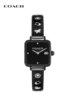 COACH Cass Series Small Sugar Cube Camellia Steel Band Women's Quartz Watch as a Gift for Your Girlfriend