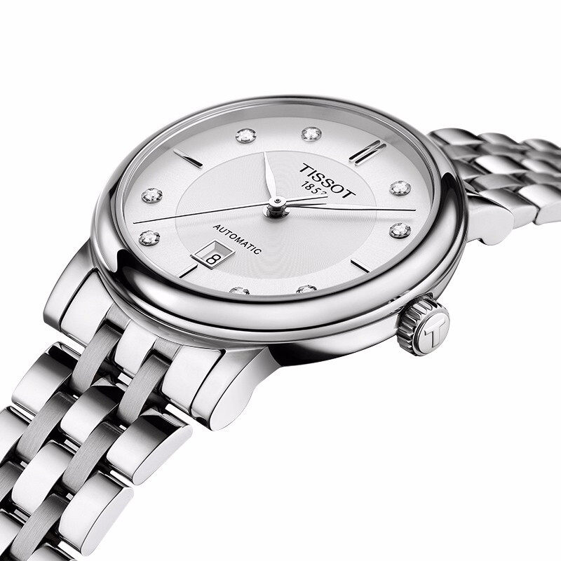 Tissot Tissot Watch Carson Zhenwo Series Steel Strap Mechanical Women's Watch